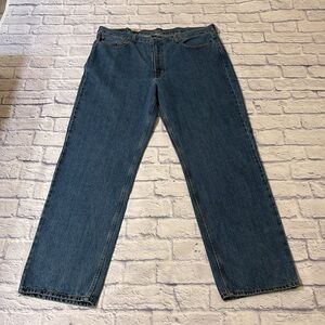 Levi’s 550 Relaxed Straight Leg Denim Blue Jeans 100% Cotton Men’s 40 X 34 NWT